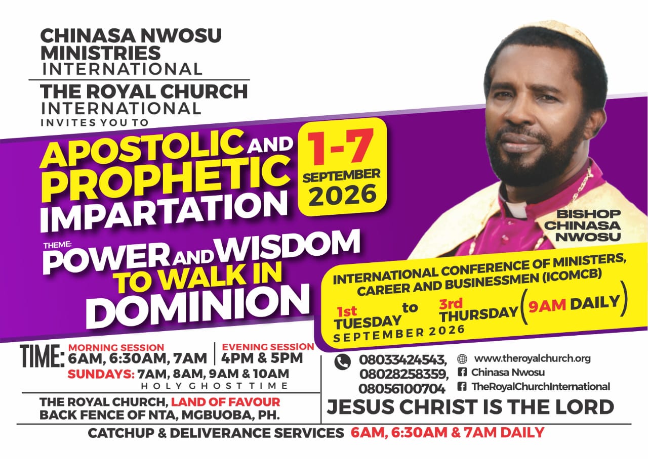 Apostolic and Prophetic Impartation Theme Power and Wisdom to Walk in Dominion